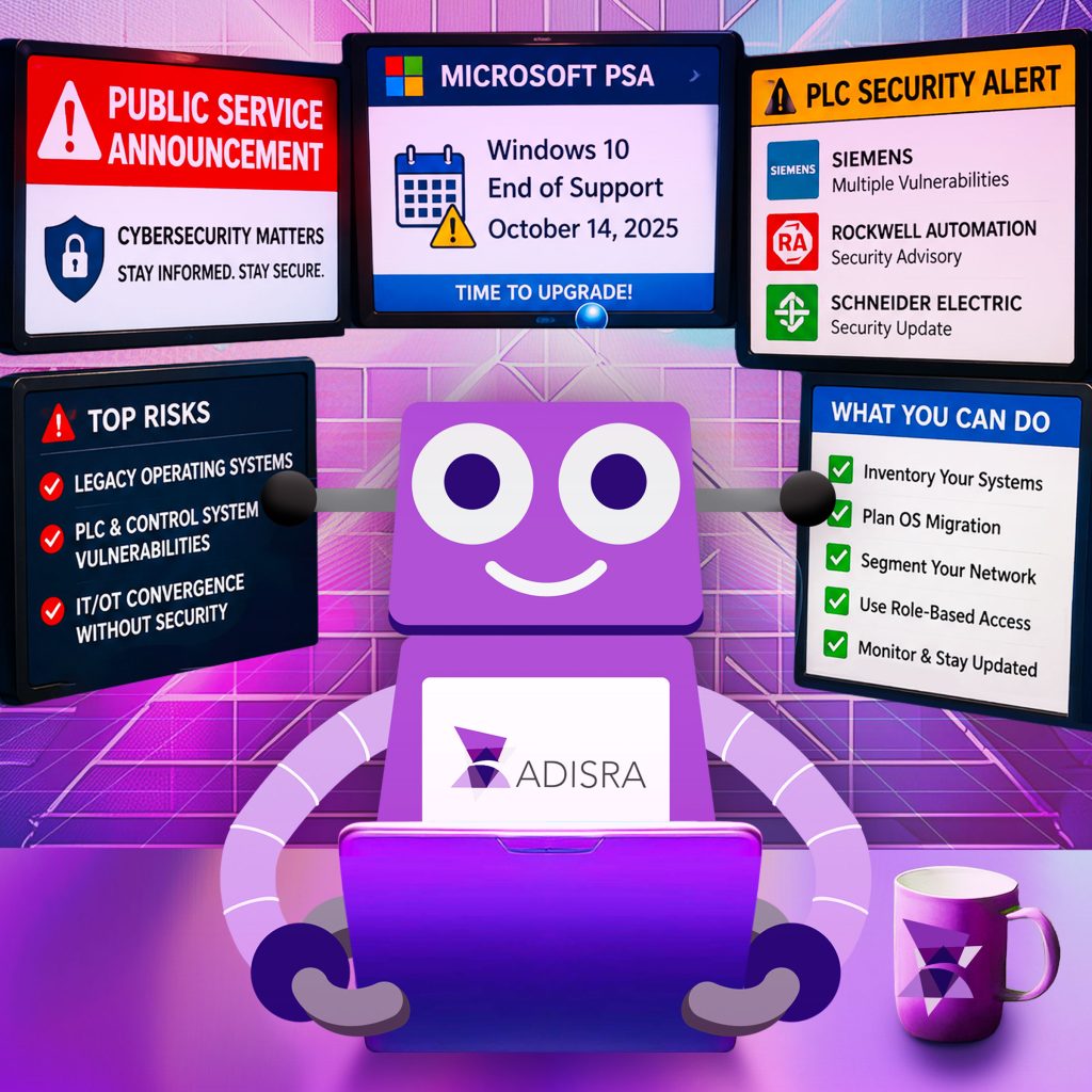 Industrial Automation Public Service Advisory: Cybersecurity, Connectivity, and Operational Awareness